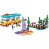 LEGO 41681 Лесной дом на колесах и парусная лодка