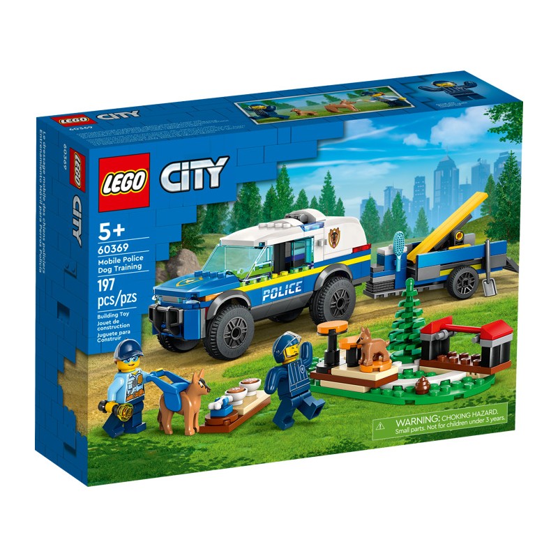 LEGO 60369 Дрессировка полицейской собаки на выезде