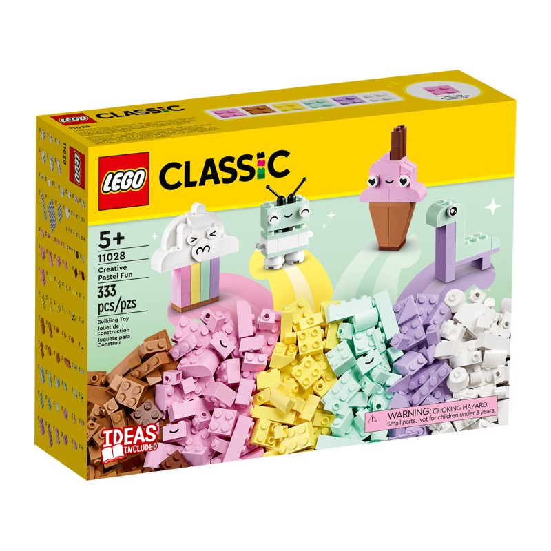 LEGO 11028 Креативное веселье в пастельных тонах