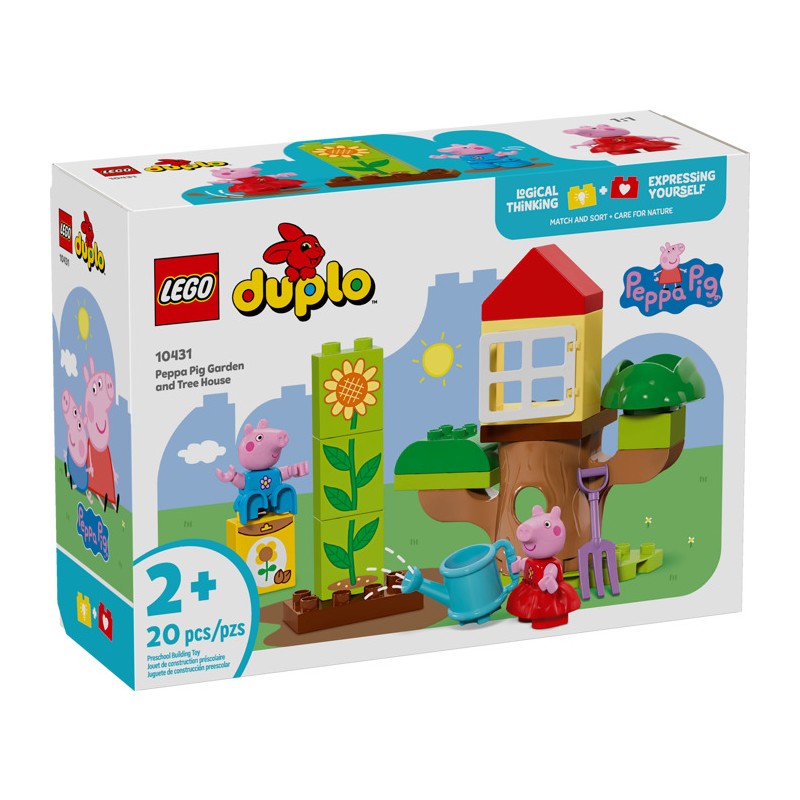 LEGO 10431 Сад и домик на дереве Свинки Пеппы