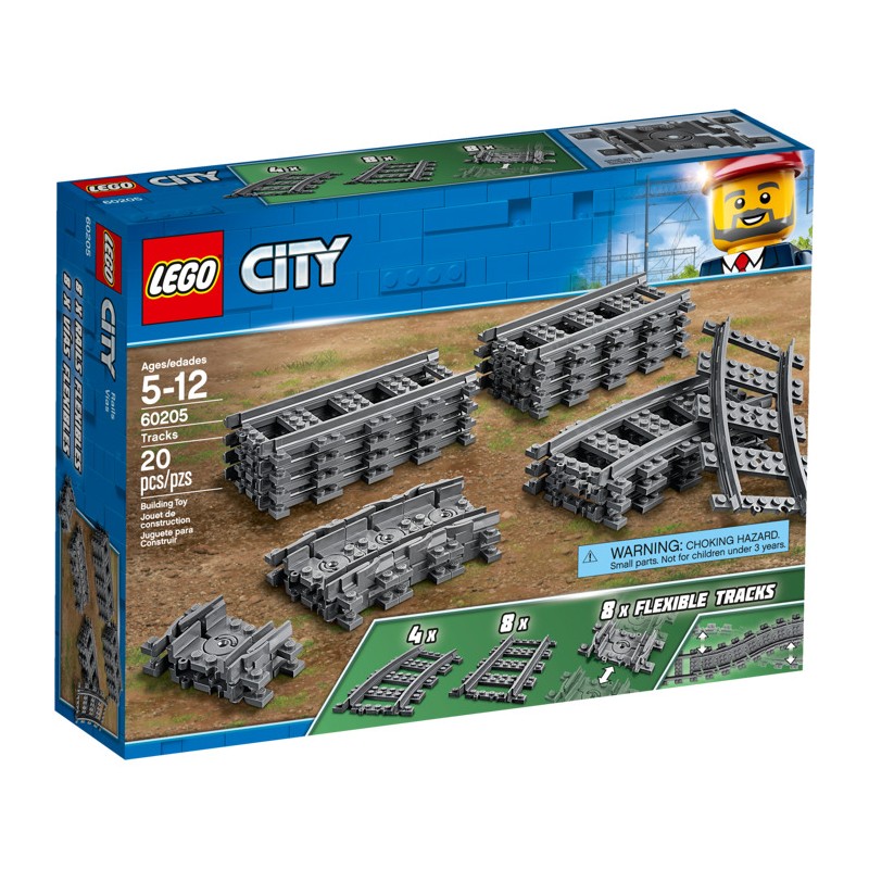 LEGO 60205 Рельсы