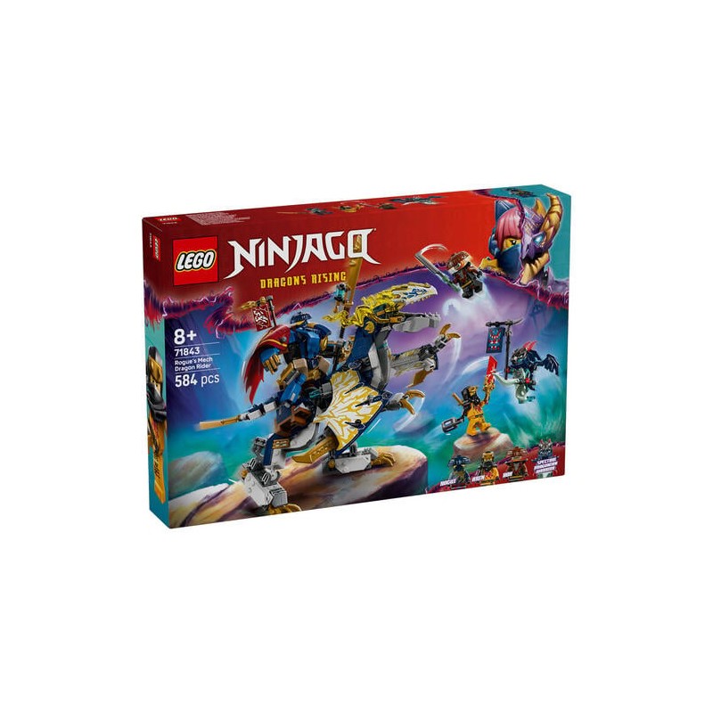 LEGO 71843 Роуг, механический наездник на драконе
