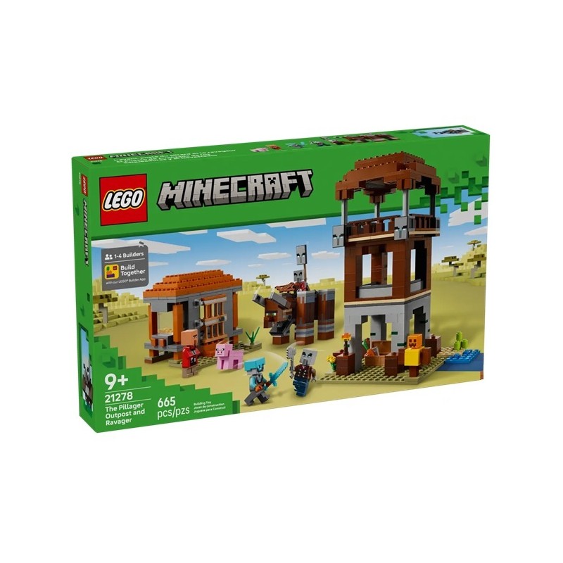 LEGO 21278 Застава грабителей и опустошитель