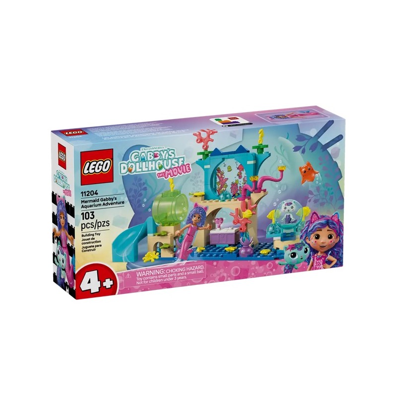 LEGO 11204 Приключения русалочки Гэбби в аквариуме