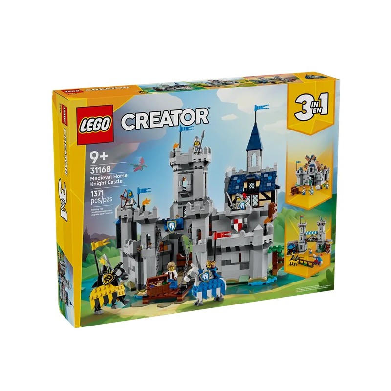 LEGO 31168 Средневековый замок конных рыцарей 3 в 1