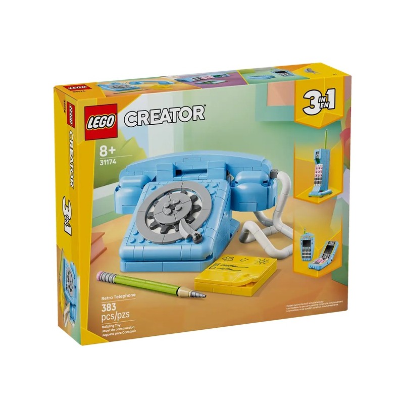 LEGO 31174 Ретро-телефон 3 в 1