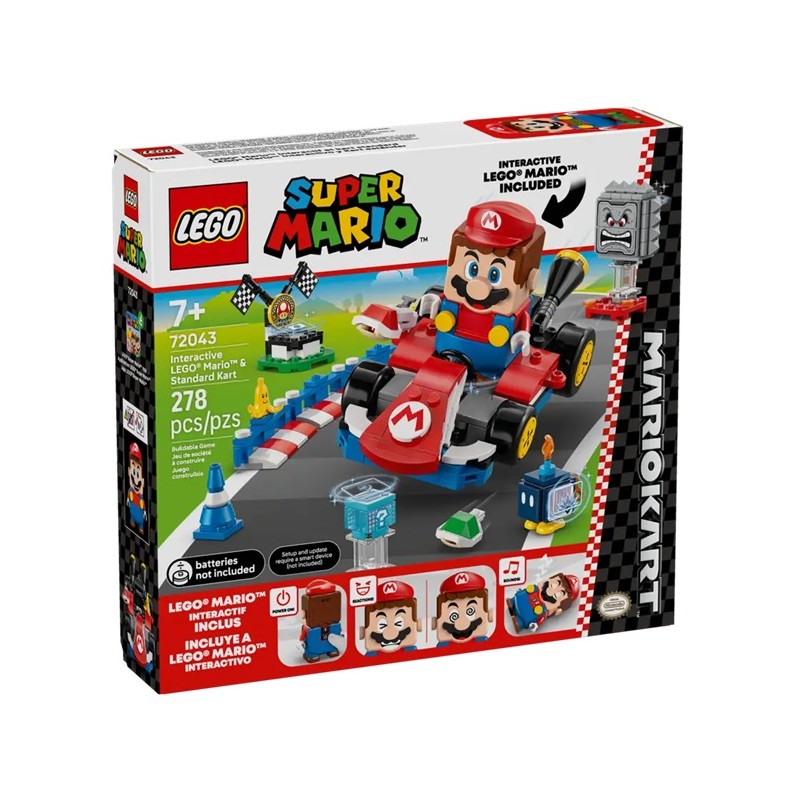 LEGO 72043 Mario Kart – интерактивный Mario