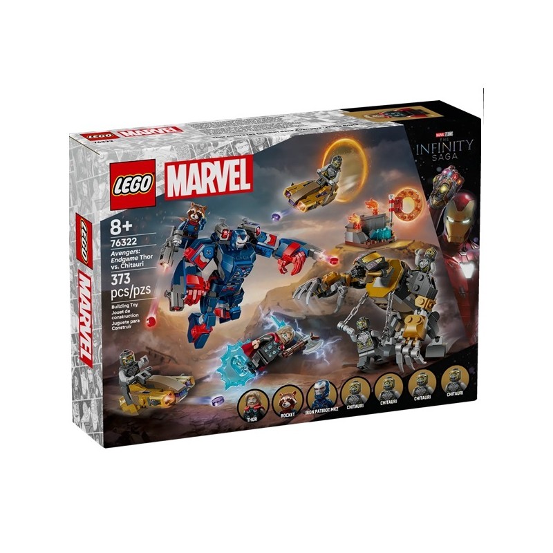 LEGO 76322 Мстители Финал: Тор против Читаури