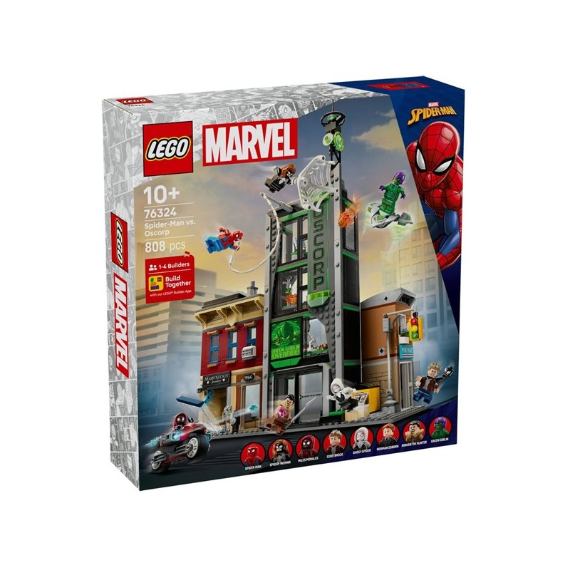 LEGO 76324 Человек-паук против ОзКорпа