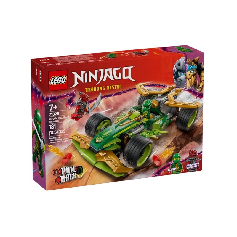 LEGO 71828 Гоночный автомобиль Ллойда с инерционным двигателем