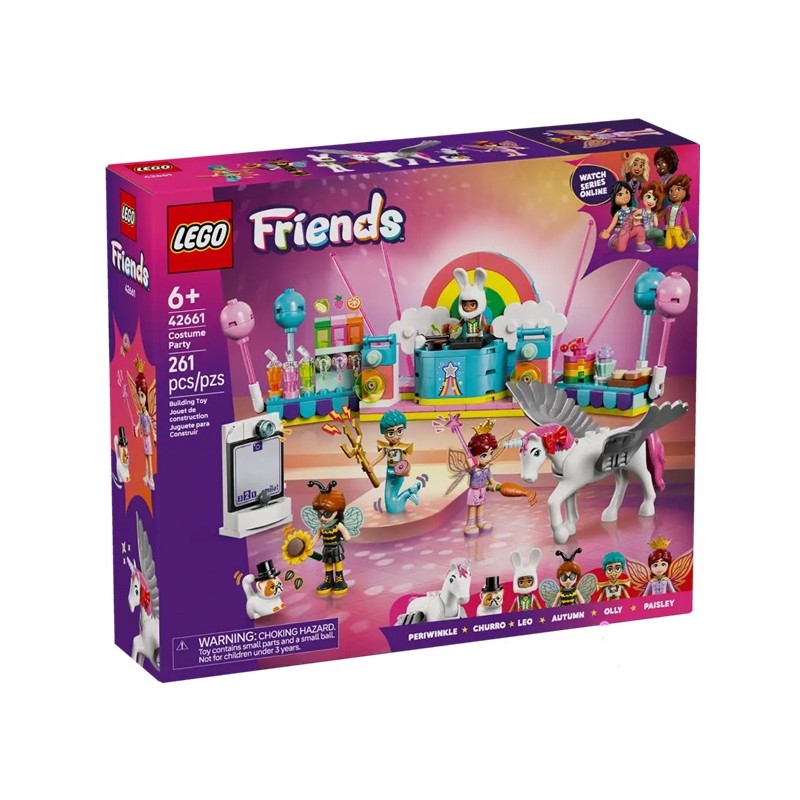 LEGO 42661 Костюмированная вечеринка с единорогом и феей