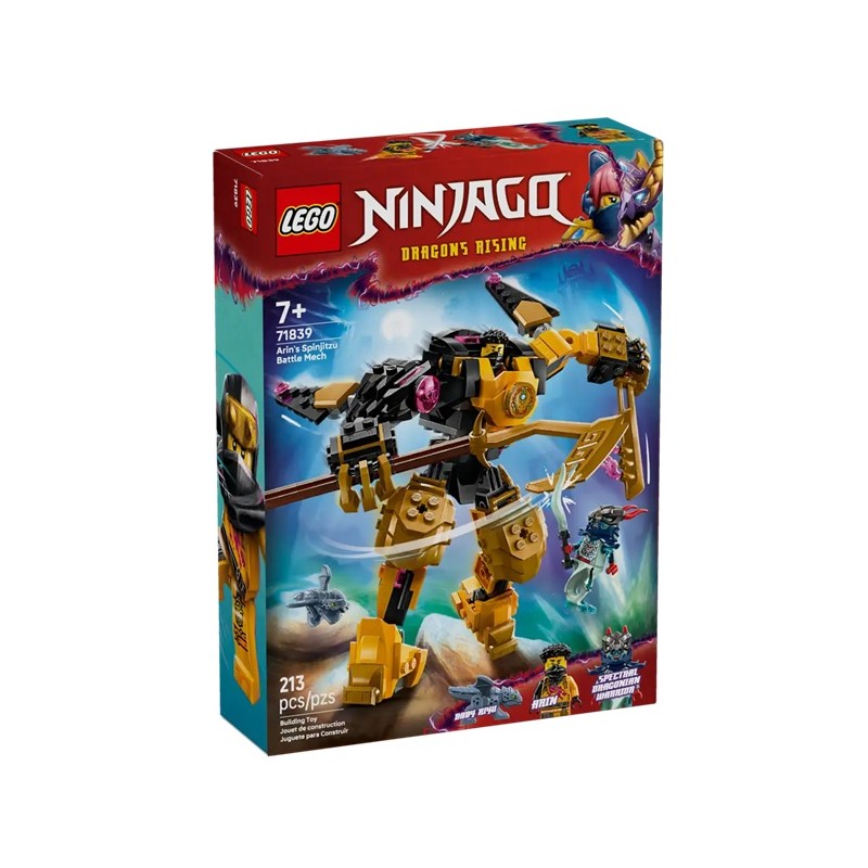 LEGO 71839 Боевой робот Кружитцу Арина