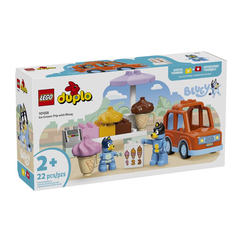 LEGO 10458 Путешествие за мороженым с Блюи