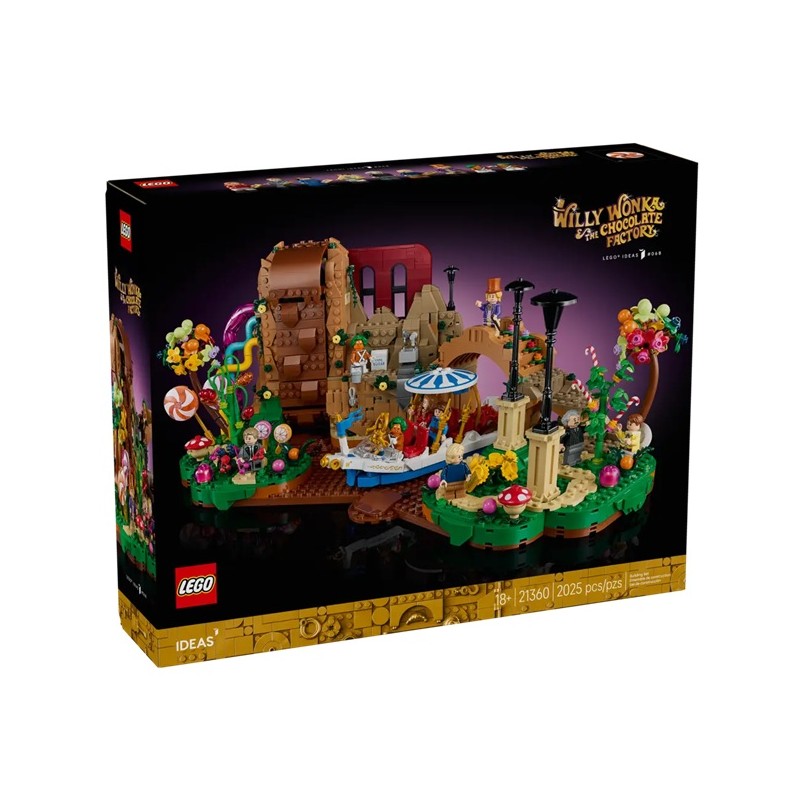 LEGO 21360 Вилли Вонка и шоколадная фабрика