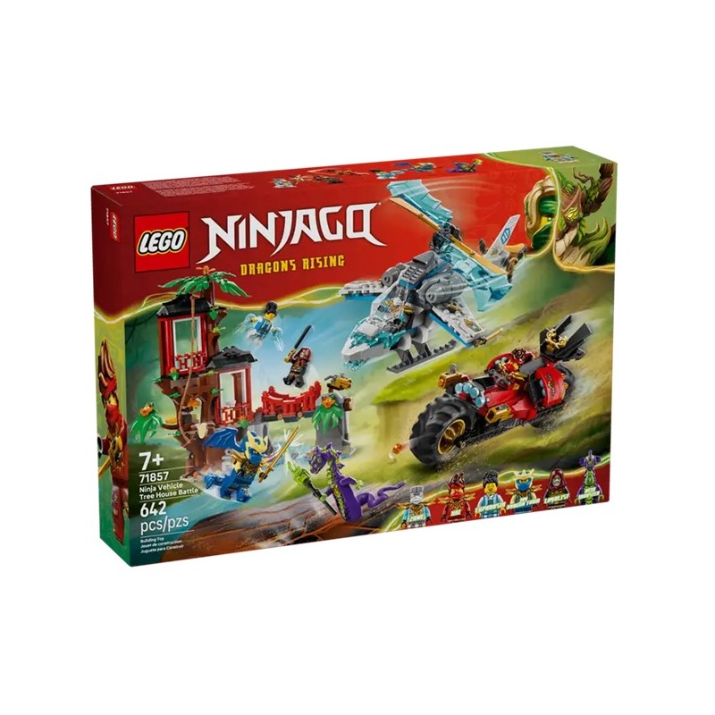 LEGO 71857 Битва за дом на дереве на машине ниндзя