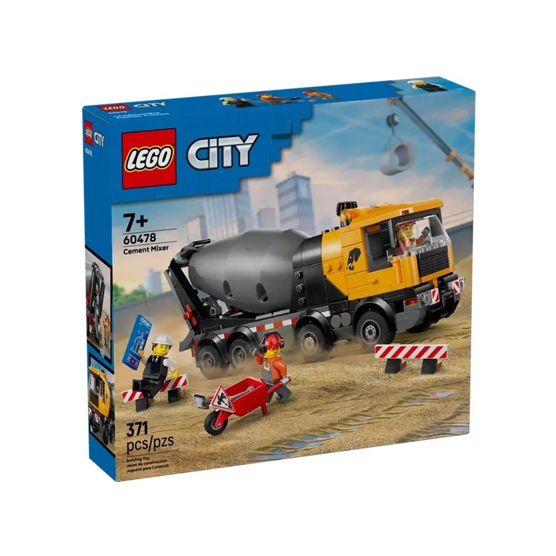 LEGO 60478 Бетономешалка