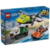LEGO 60505 Самолет, грузовик и судно на воздушной подушке