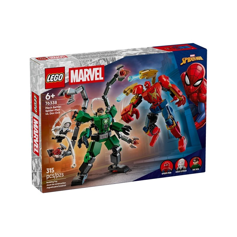LEGO 76338 Битва мехов: Человек-паук против Доктора Осьминога