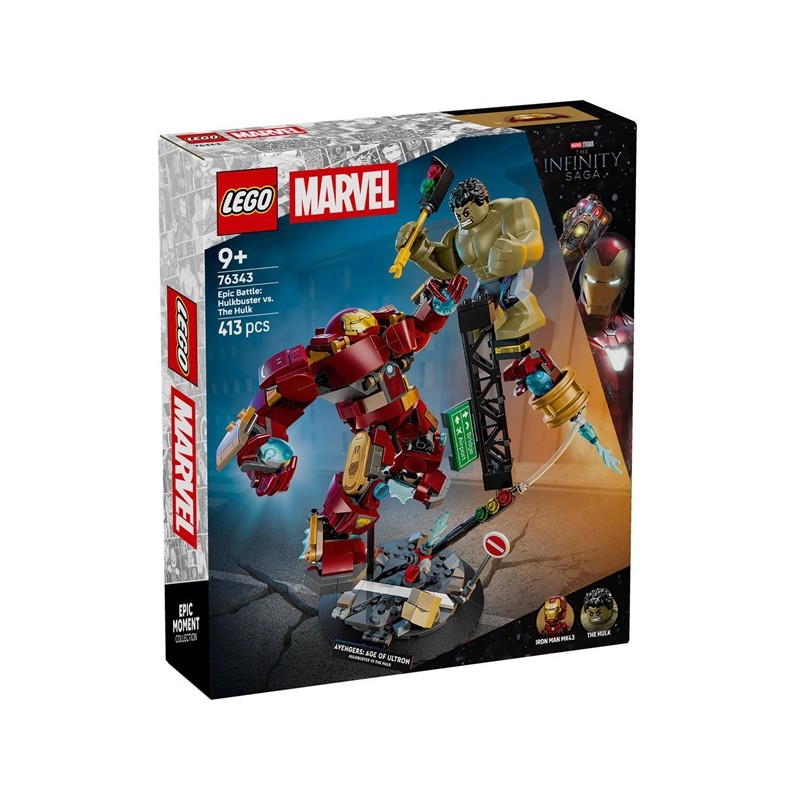 LEGO 76343 Эпическая битва: Халкбастер против Халка