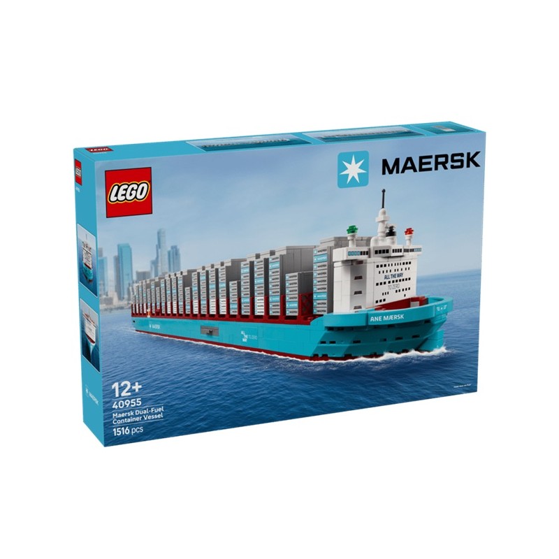 LEGO 40955 Контейнеровоз Maersk Dual-Fuel