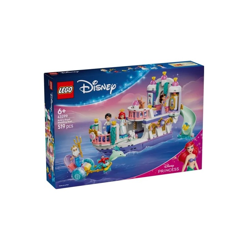 LEGO 43299 Свадебный корабль Ариэль