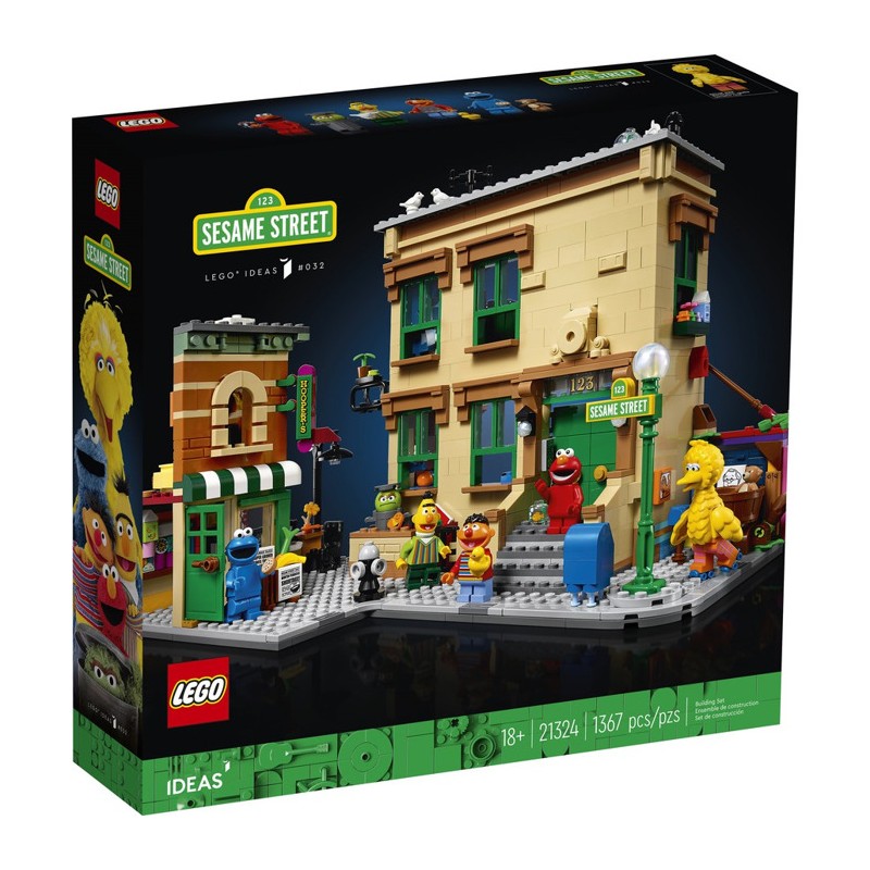 LEGO 21324 Улица Сезам, 123