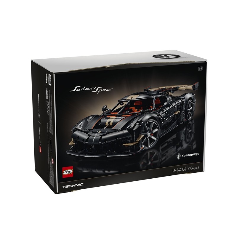 LEGO 42232 Koenigsegg Sadair's Spear Megacar